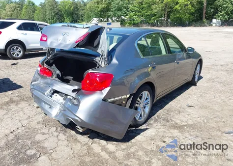 2011 Infiniti G37 Journey z USA, uszkodzony, nr VIN JN1CV6APXBM506124